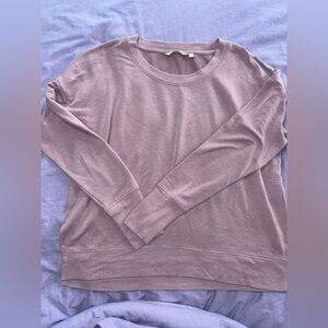 Athleta Pink Pullover Crewneck Size Large